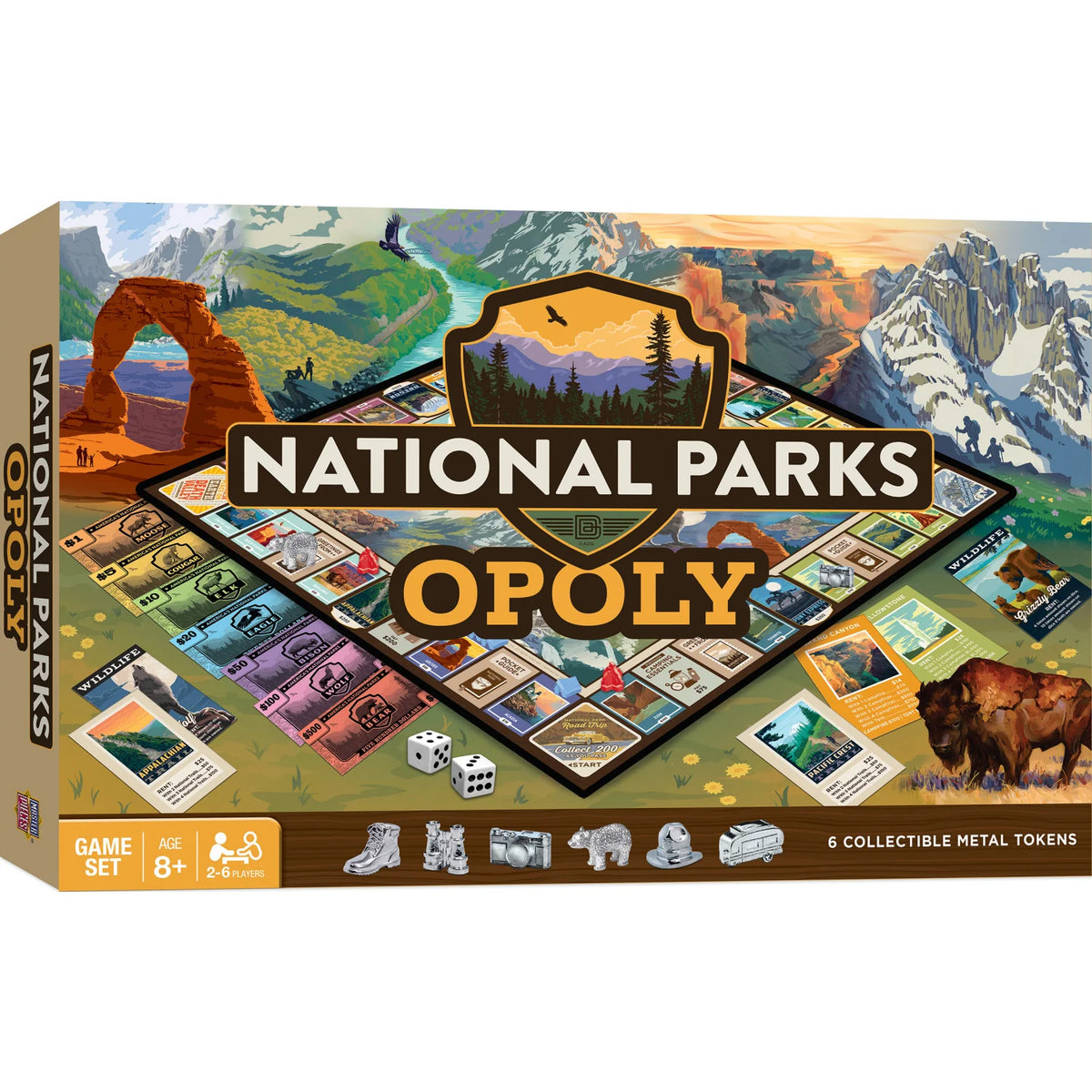 MasterPieces - Board Game National Park Opoly