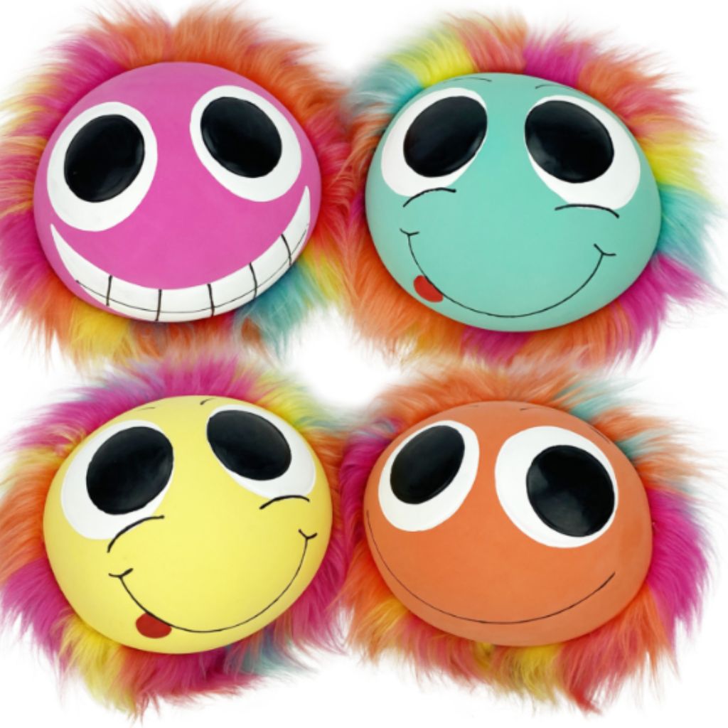 Multipet - Albert Balls Stuffed Latex Dog Toy