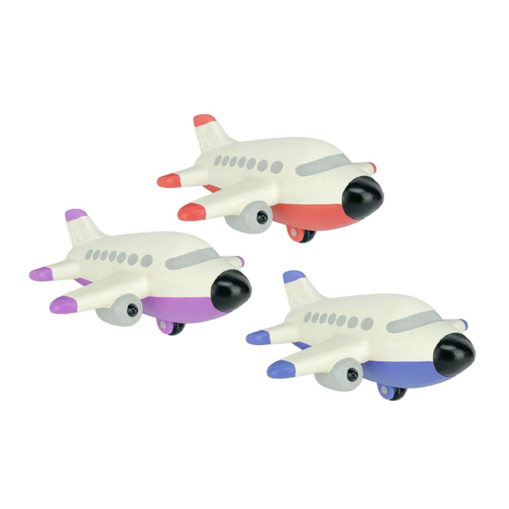 Multipet - Airplanes Stuffed Latex Dog Toy