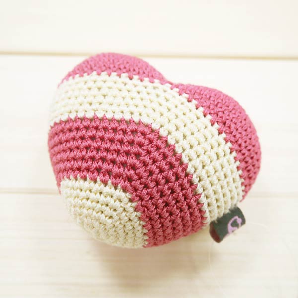 Dogo Pet - Crochet Toy Stripy Heart