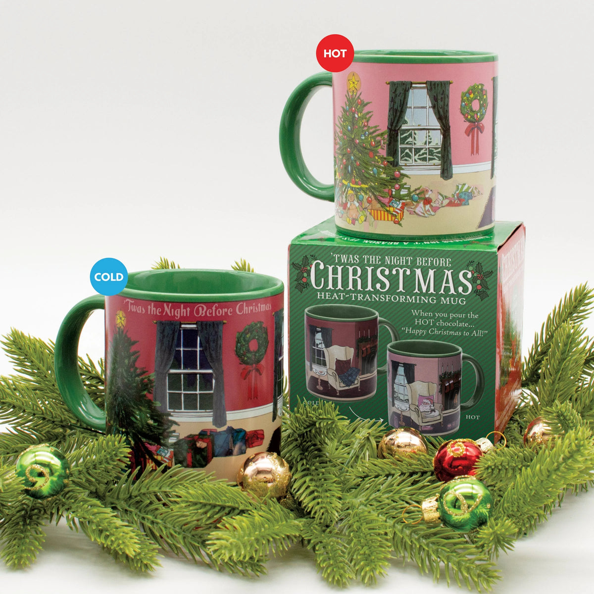 The Unemployed Philosophers Guild - Mug 'Twas the Night Before Christmas
