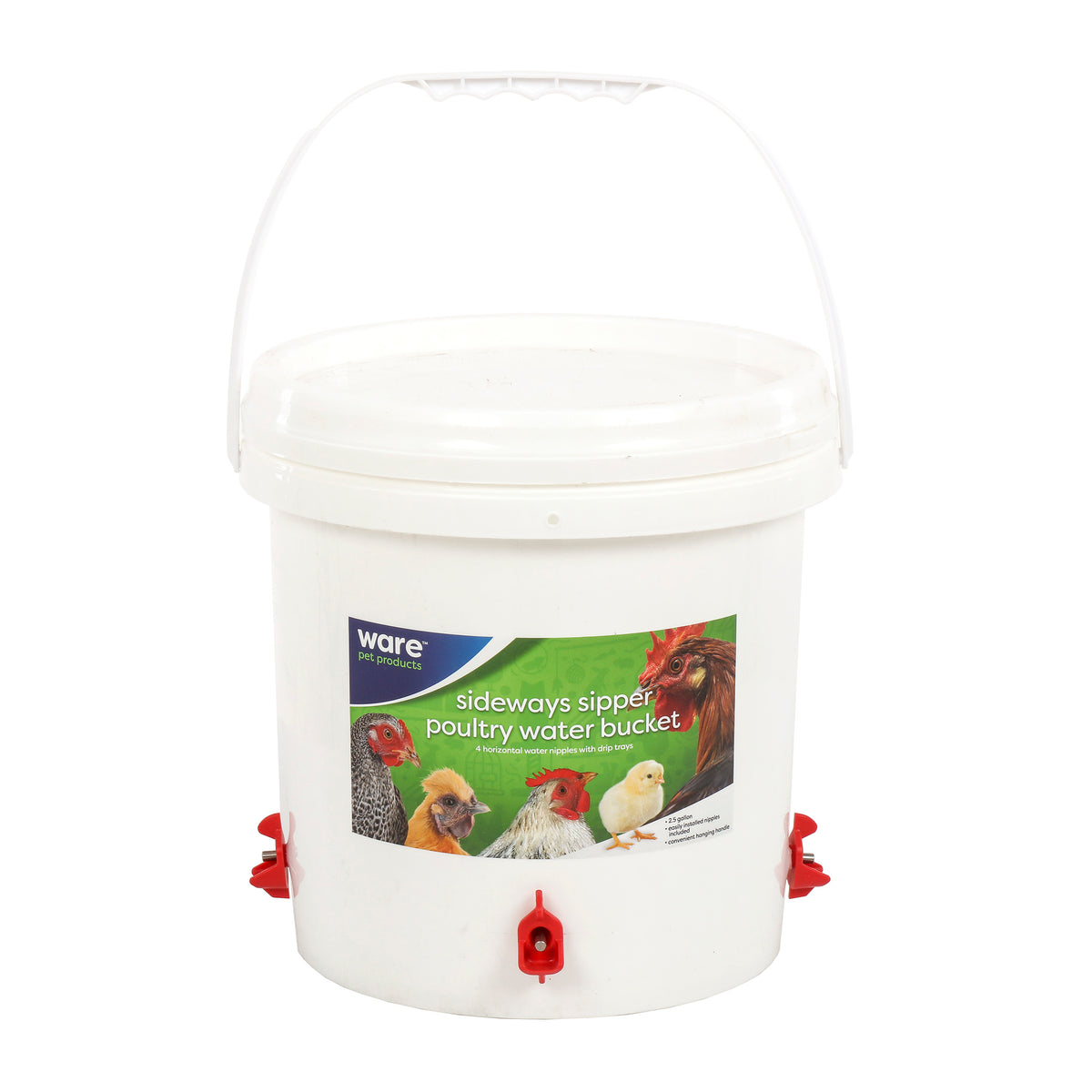 Ware Manufacturing- Sideways Sipper Poultry Water 2.5 gallons