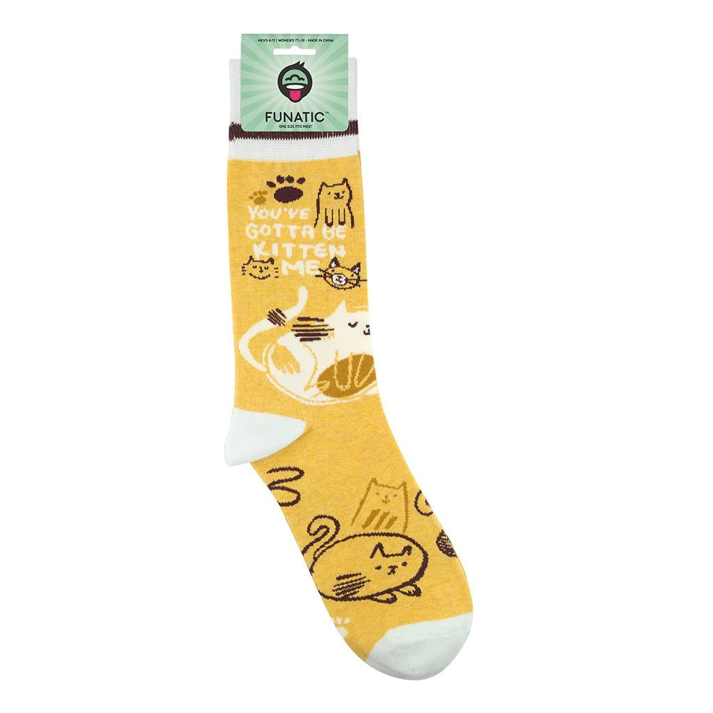 Funatic - Socks You've Gotta be Kitten Me