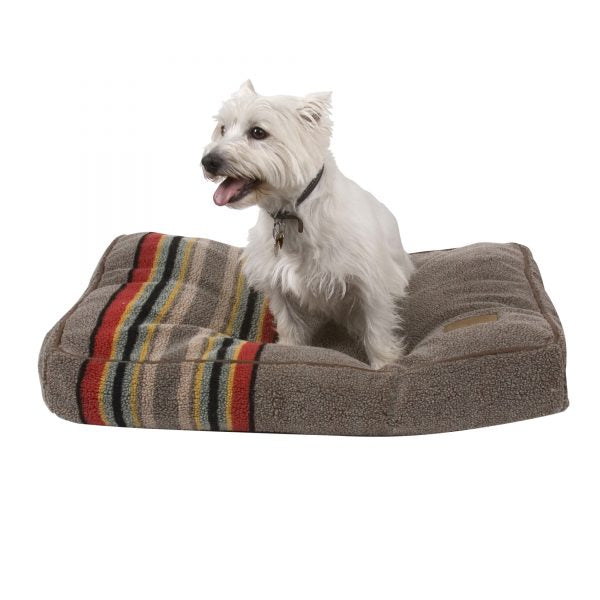 Carolina Pet Company - Pendleton Pet Napper Vintage Camp Umber Dog Bed