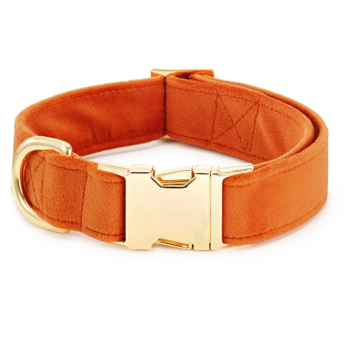 The Foggy Dog - Dog Collar Velvet Pumpkin