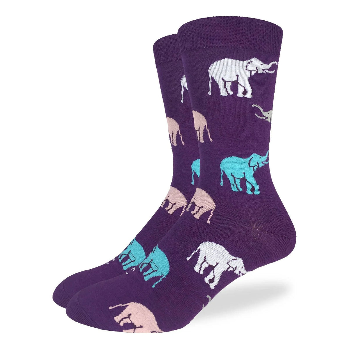 Good Luck Sock - Purple Elephant