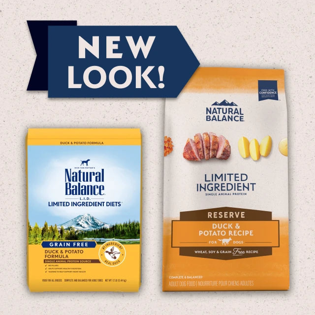 Natural Balance, LID Limited Ingredient Diets - All Breeds, Adult Dog Grain Free Potato & Duck Formula Dry Dog Food - Southern Agriculture