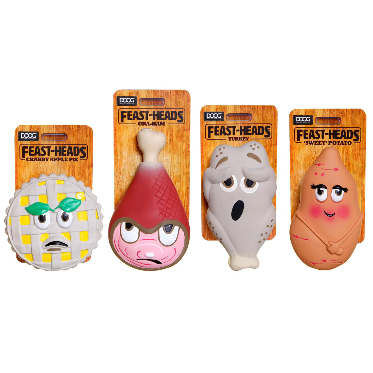 DOOG - The feastheads Squeaker Toys