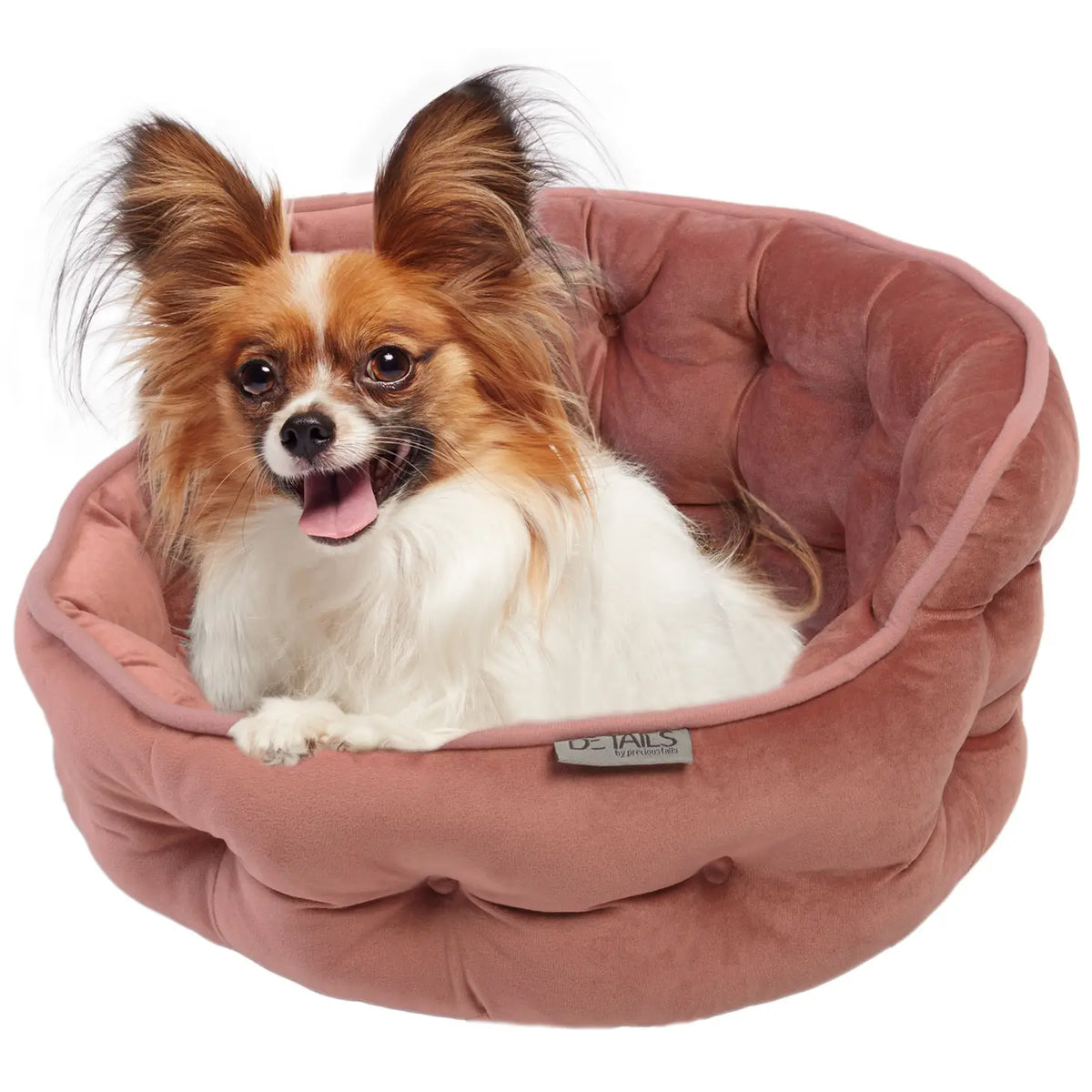 Precious Tails - Cuddler Round Tufted Velvet Pet Bed - Southern Agriculture
