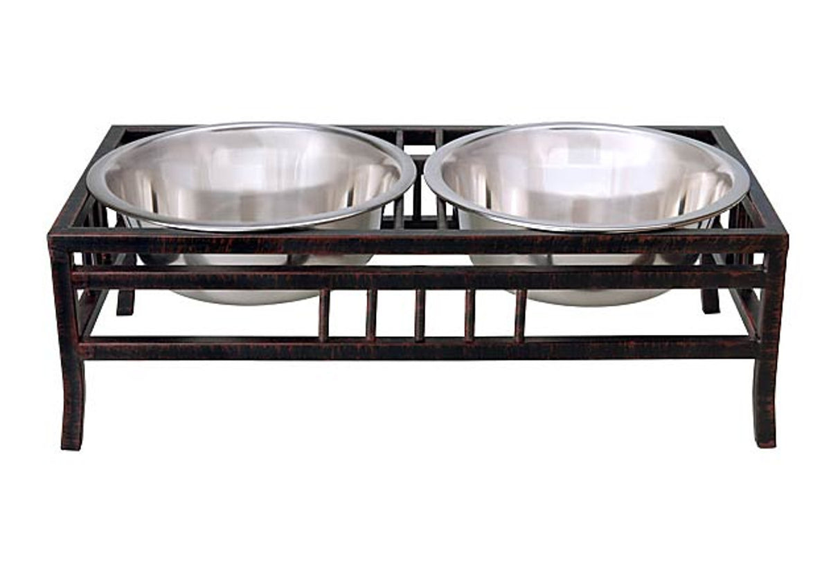 Loving Pets Inc. - Layton Wood Top Double Diner