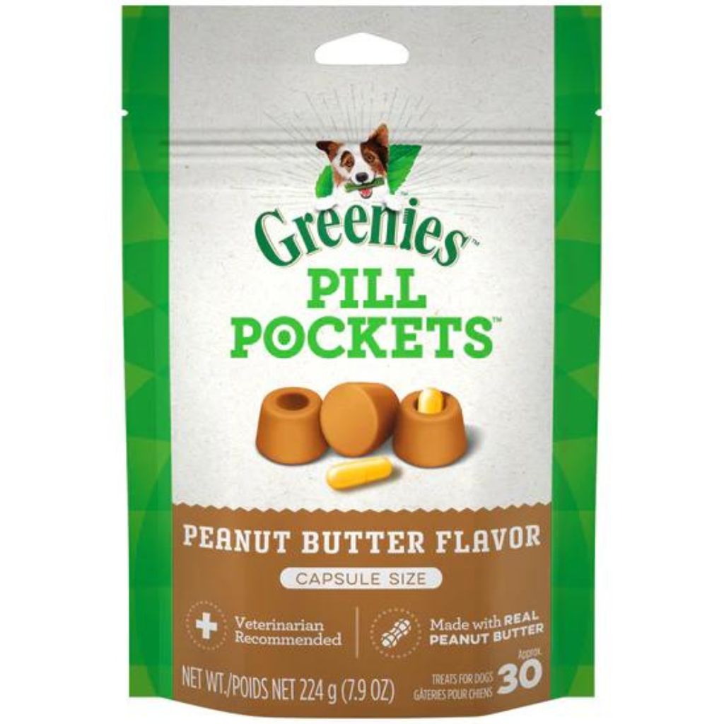 Pill Pocket Capsules Peanut Butter For Dogs 30 count - Southern Agriculture