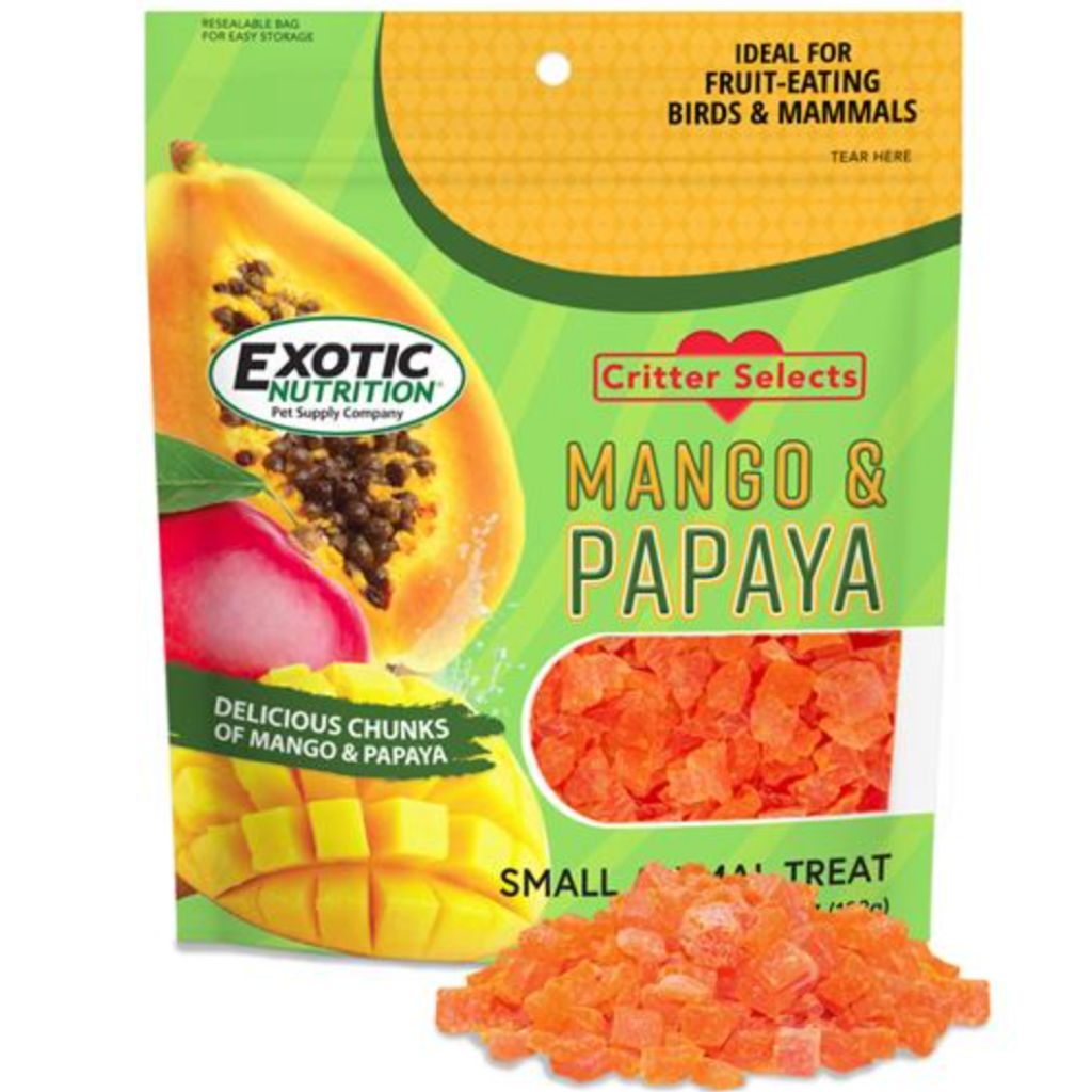 Exotic Nutrition - Mango & Papaya Small Animal Treats