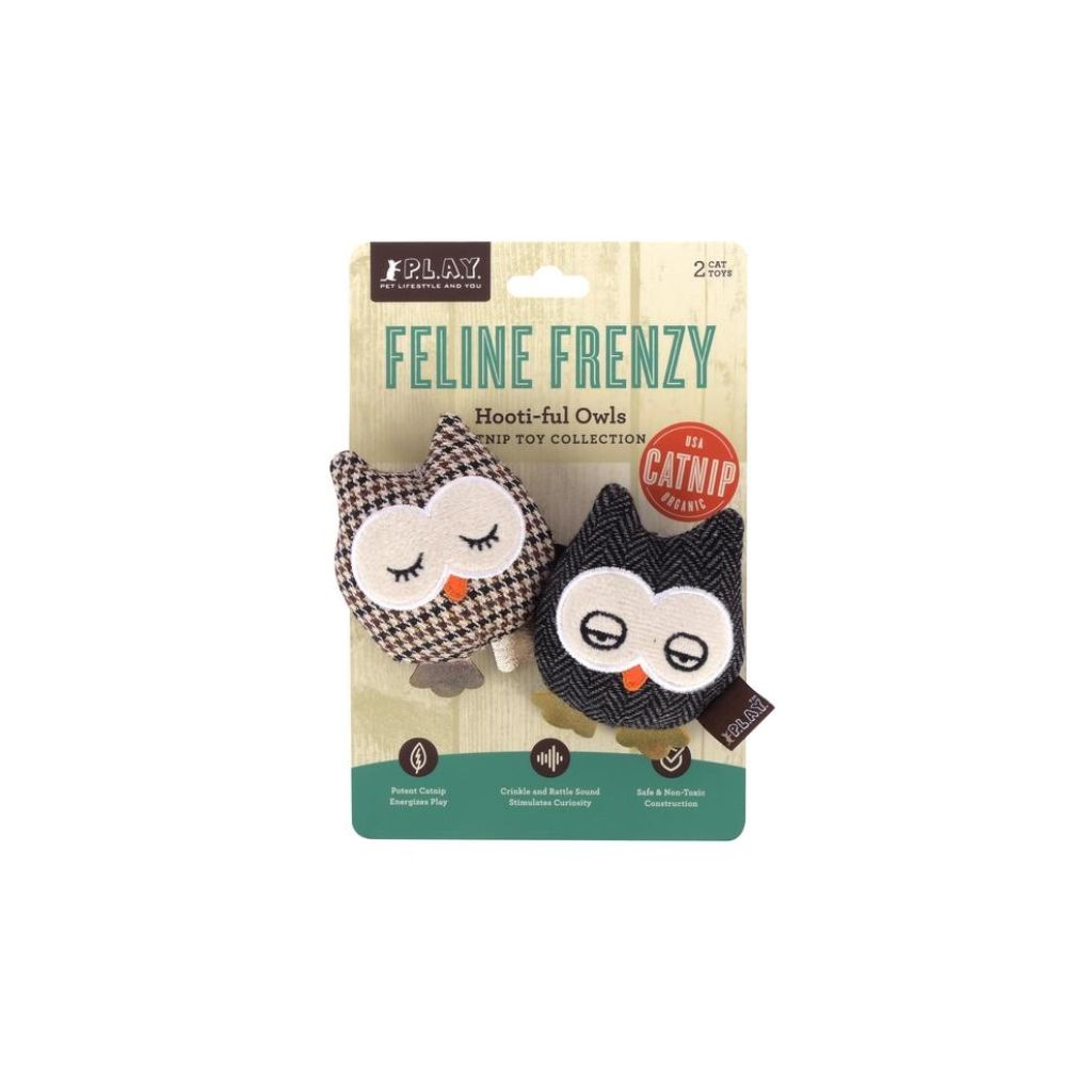 P.L.A.Y Pet Lifestyle And You - Feline Frenzy Hooti-ful Owls