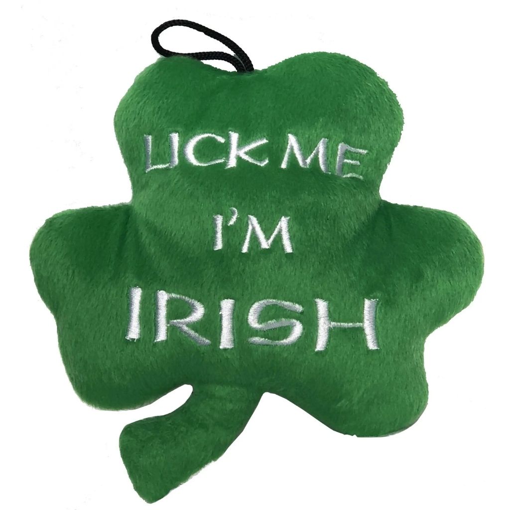 Huxley & Kent - Lulubelles Power Plush Lick Me Shamrock Plush Dog Toy - Southern Agriculture