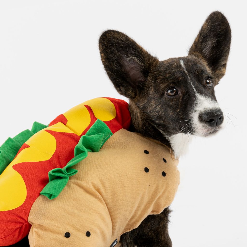 Silver Paw - Hot Dog Costume For Dog