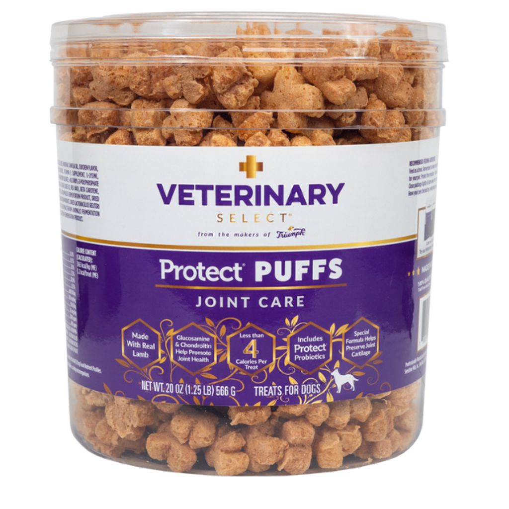 Veterinary Select - Protect Puffs Joint Care Dog Treats 20 oz. - Southern Agriculture