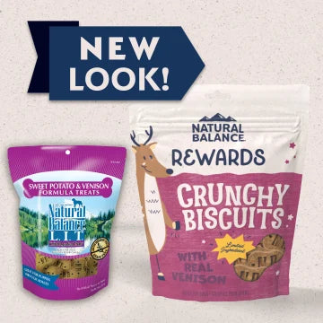 Natural Balance - L.I.T. Limited Ingredient Treats Sweet Potato & Venison Formula Dog Treats - Southern Agriculture