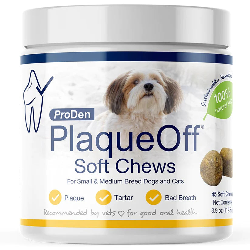 NaturVet - Copy of PlaqueOff Soft Chews For Small & Medium Breed Dogs - Southern Agriculture
