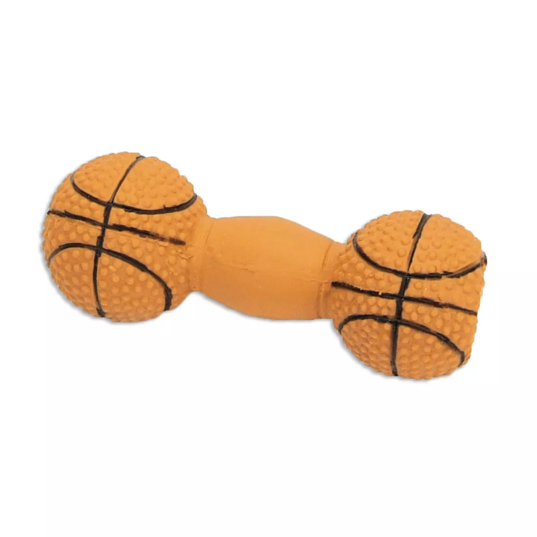 Coastal - Basketball Dumbbell Latex Dog Toy - Southern Agriculture