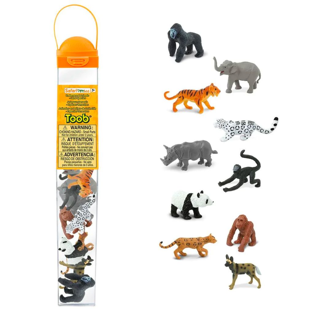 Safari Ltd - Toob Endangered Species-Land