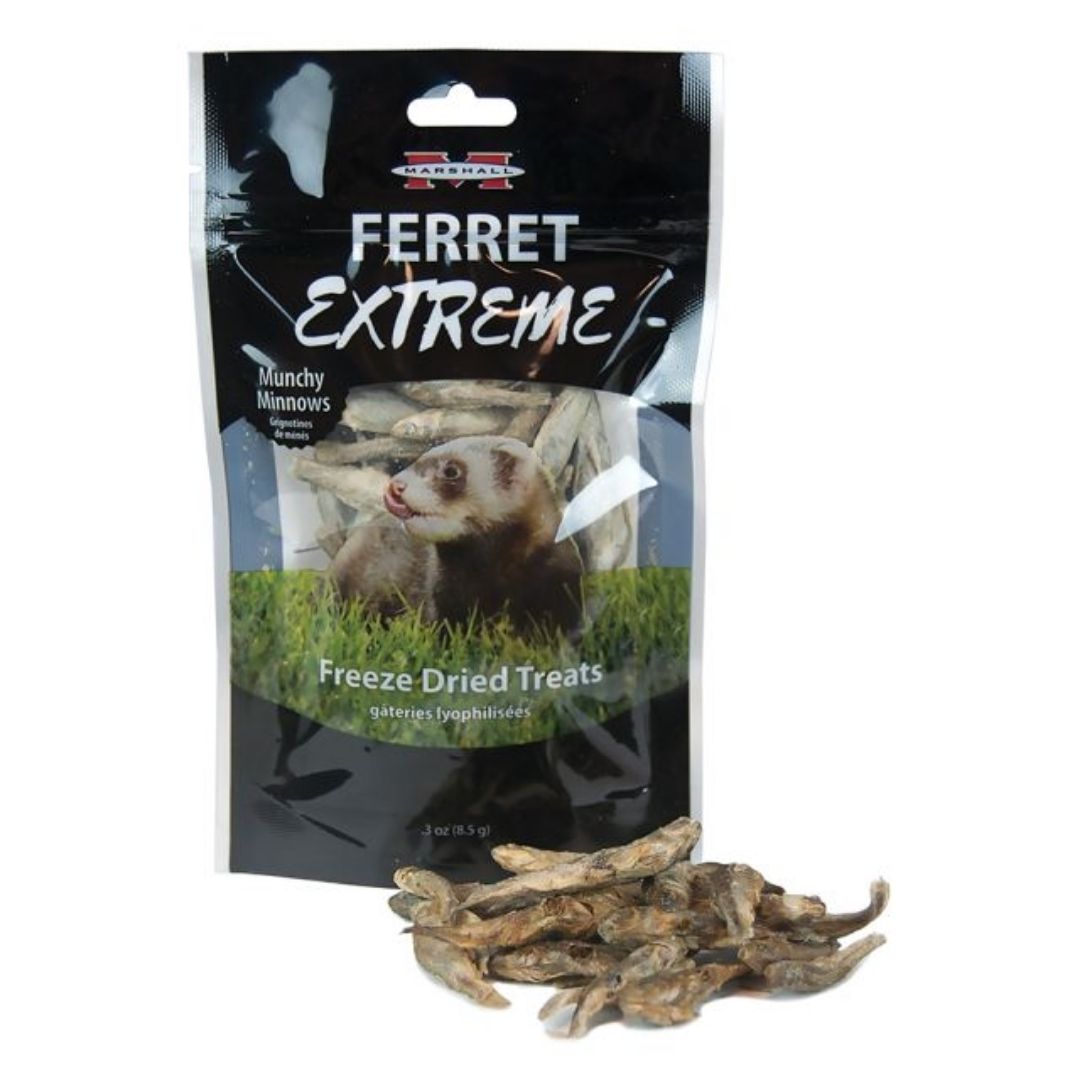 Marshall Pet Products - Ferret Extreme Munchy Minnows Treats