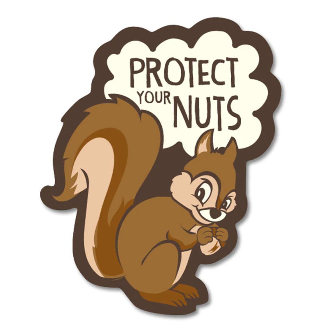 Funatic - Protect Your Nuts Sticker