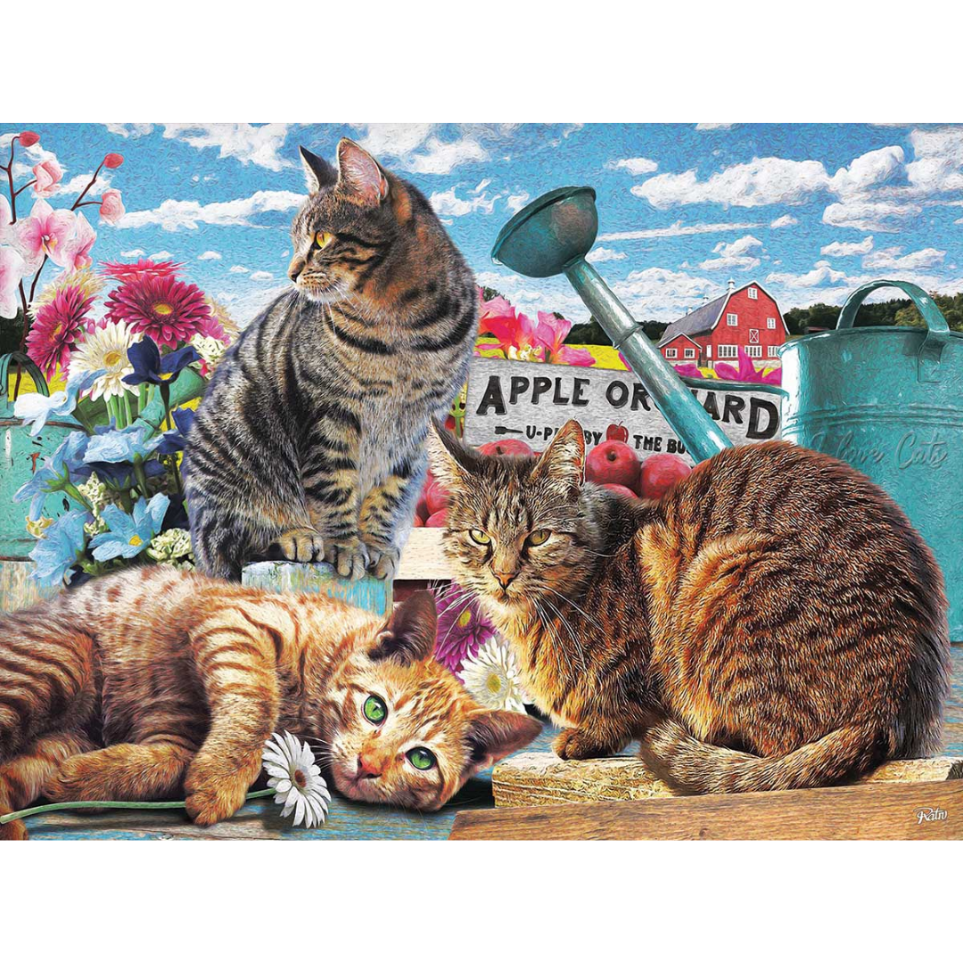 Sunsout - Apple Orchard Puzzle