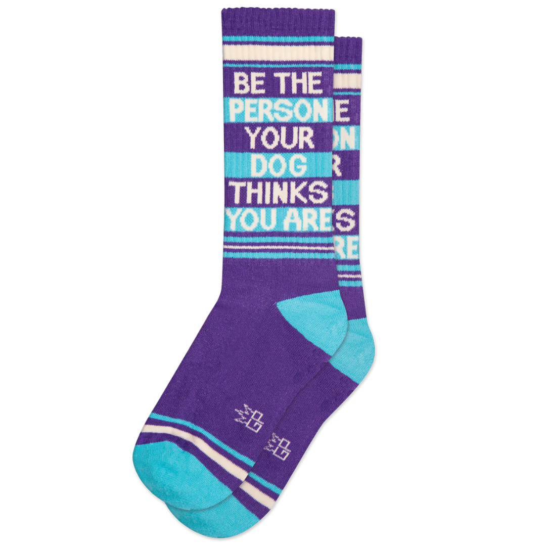Gumball Poodle - Be The Person Your Dog Thinks You Are Socks