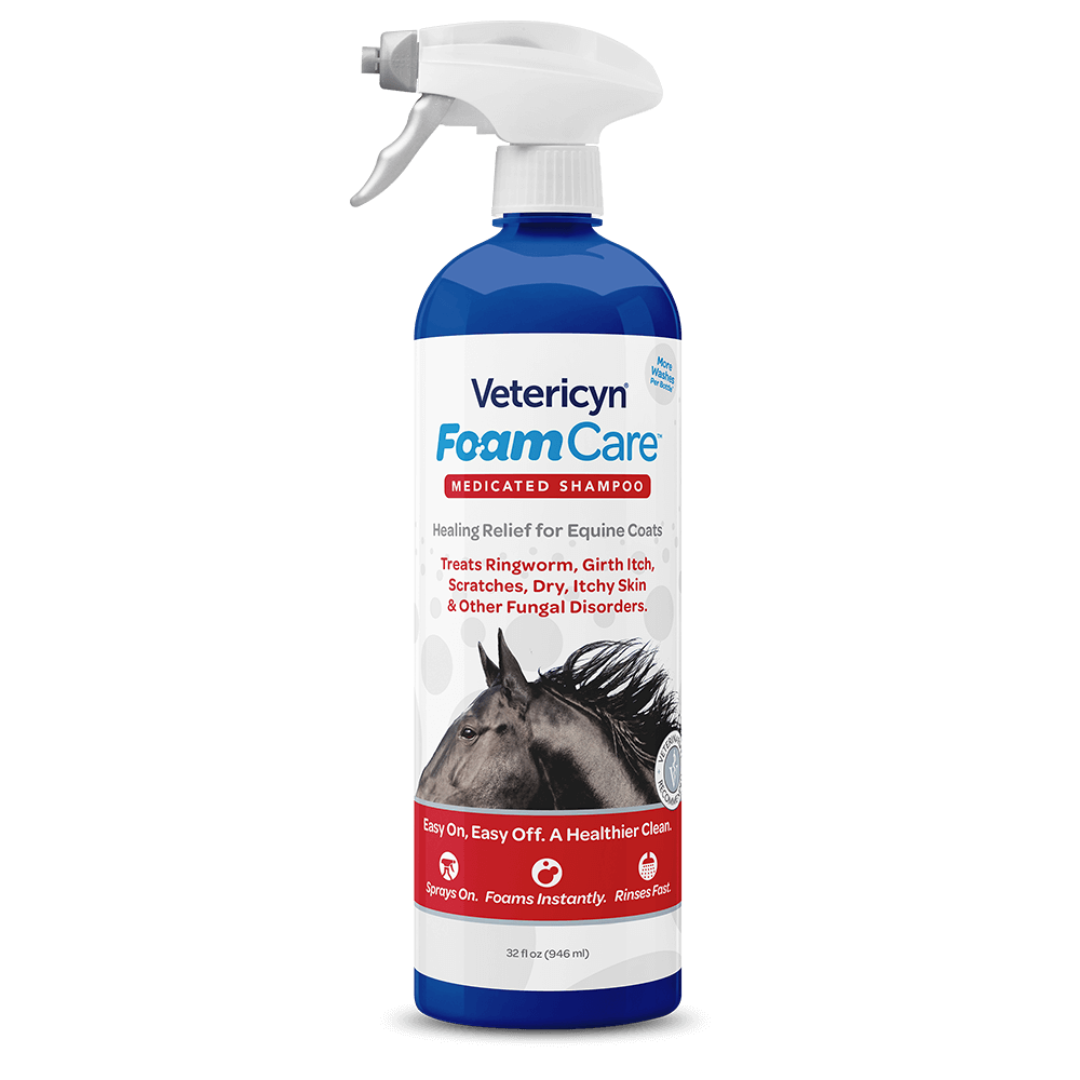 Innovacyn Inc - Vetericyn FoamCare® Equine Medicated Shampoo
