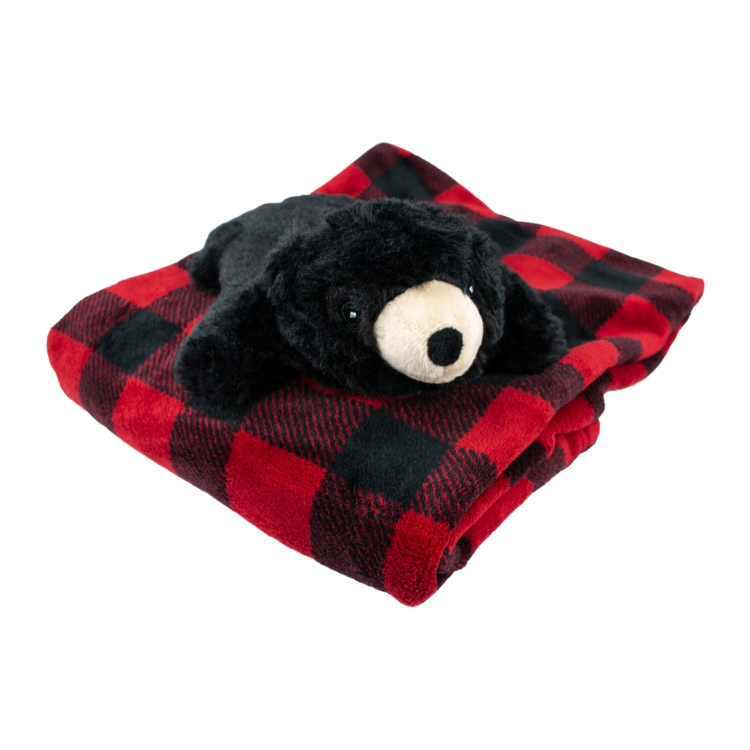 Tall Tails - Blanket & Bear Holiday Dog Gift Set