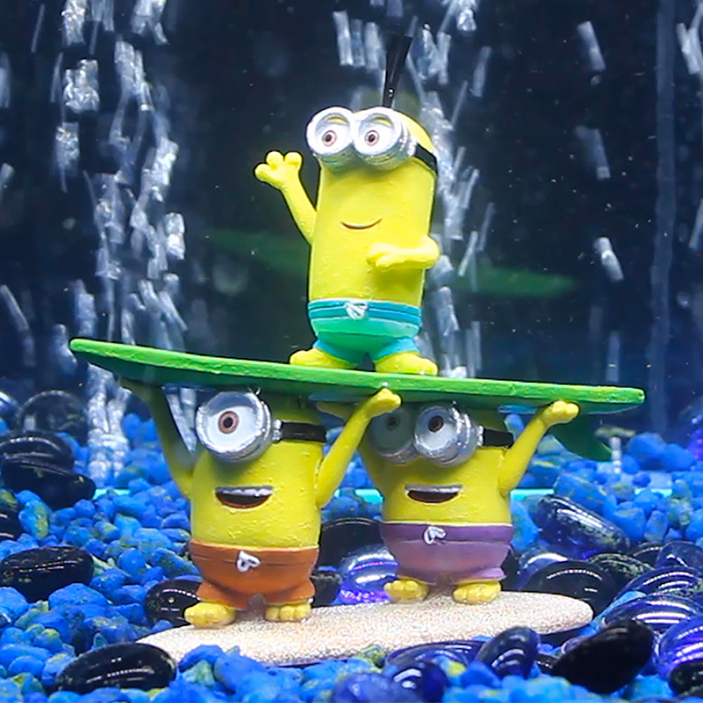 Penn-Plax - Minions Beach Buddies Kevin/	Bob/Stuart Ornament