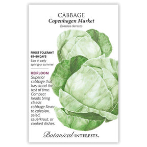 Botanical Interests, Inc. - Cabbage Copenhagen Market Seeds