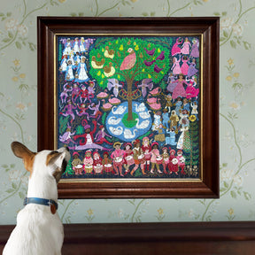 eeBoo - 12 Days of Christmas 1000 Piece Puzzle