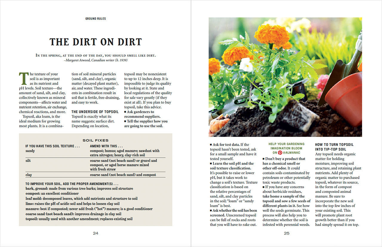 Old Farmer's Almanac - Flower Gardener's Handbook