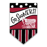 Magnolia Lane - Collegiate Dots & Stripes Garden Flag