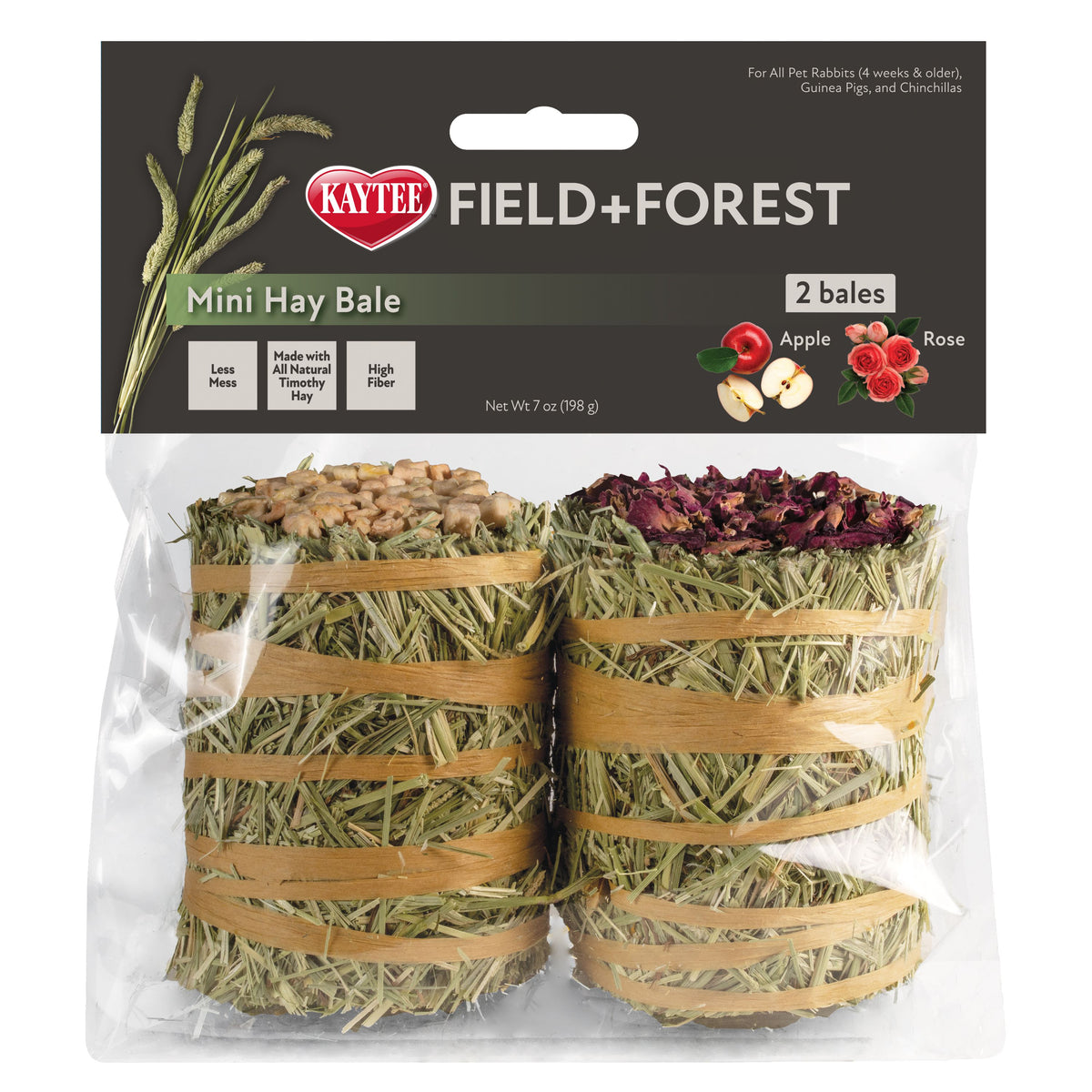 Kaylor of Colorado - Field + Forest Mini Hay Bales Apple/Rose 2 Pack