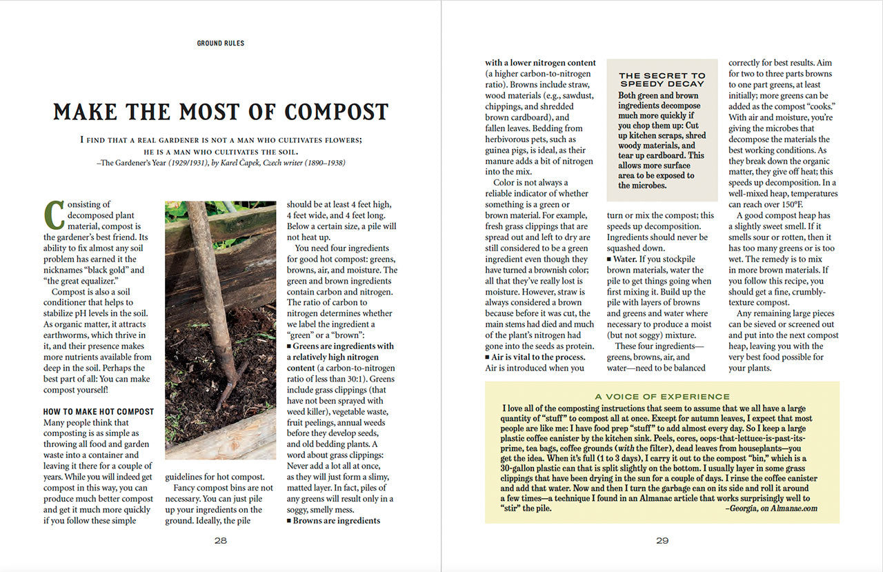 Old Farmer's Almanac - Flower Gardener's Handbook