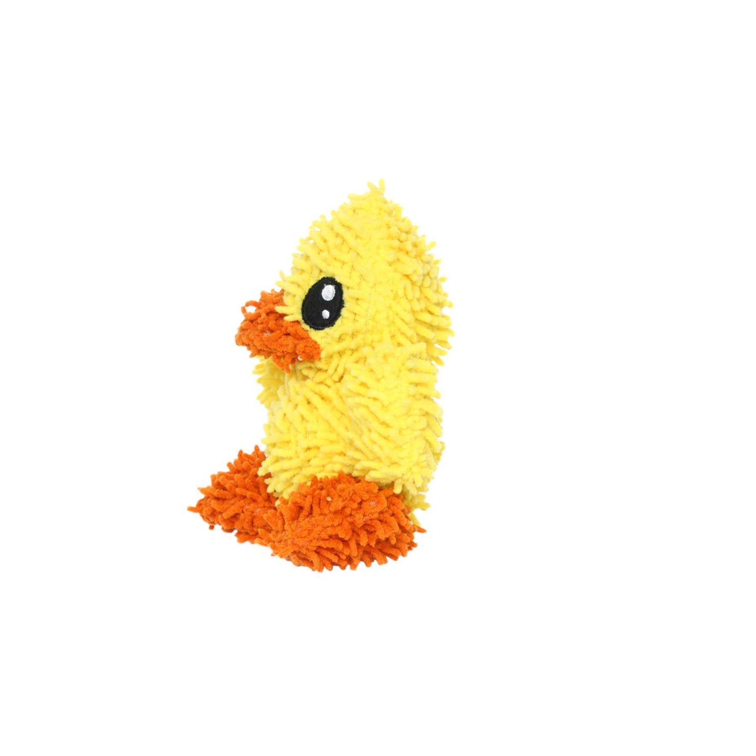 Tuffy Dog Toys - Mighty Junior Microfiber Ball Duck Squeaky Durable Toy