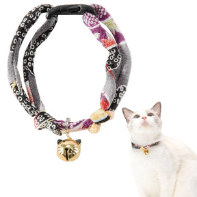 Moon-X USA - Cat Collar Chirimen Fireworks