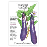 Botanical Interests, Inc. - Eggplant Long-Purple Seeds