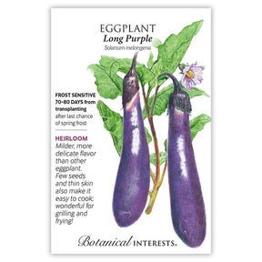 Botanical Interests, Inc. - Eggplant Long-Purple Seeds