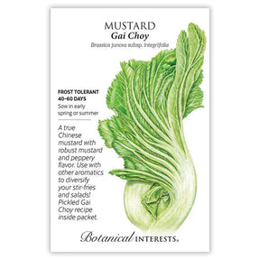 Botanical Interests, Inc. - Mustard Chinese Gei Choy Seeds