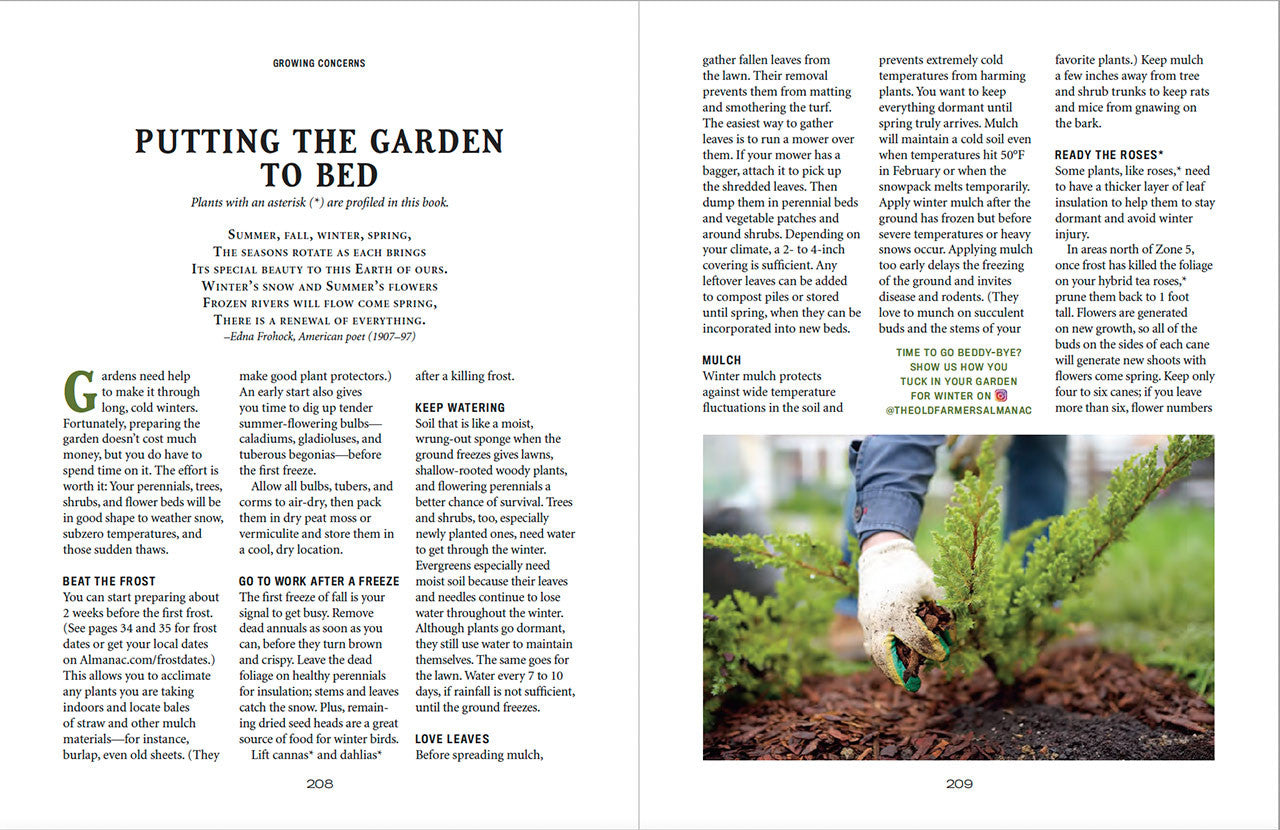 Old Farmer's Almanac - Flower Gardener's Handbook