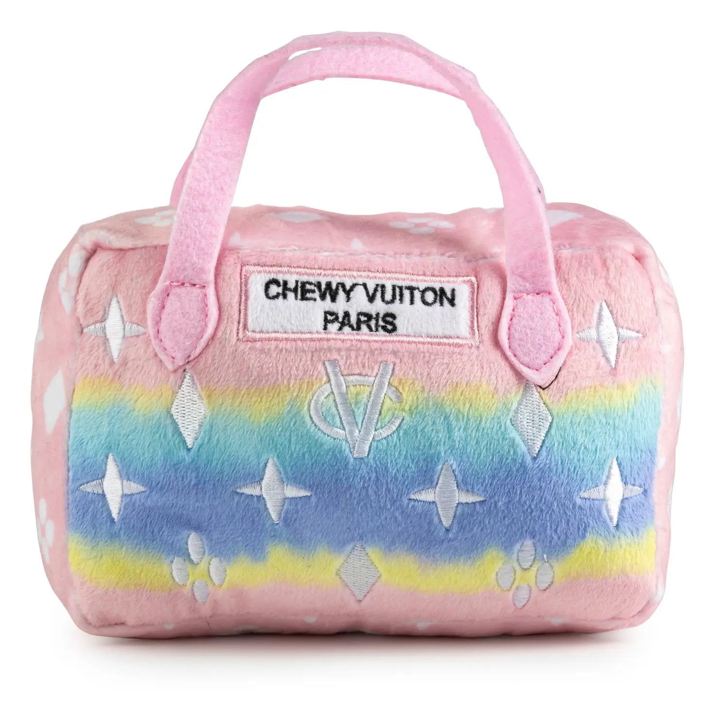 Haute Diggity Dog - Pink Ombre Chewy Vuiton Handbag Dog Toy - Southern Agriculture 