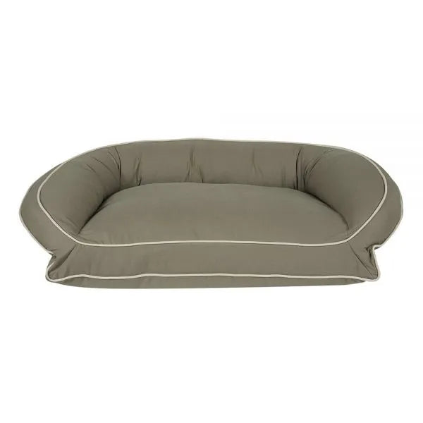 Carolina Pet Company - Classic Canvas Bolster Dog Bed with Ortho Foam