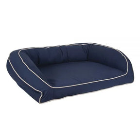 Carolina Pet Company - Classic Canvas Bolster Dog Bed with Ortho Foam