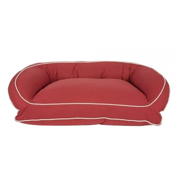 Carolina Pet Company - Classic Canvas Bolster Dog Bed with Ortho Foam