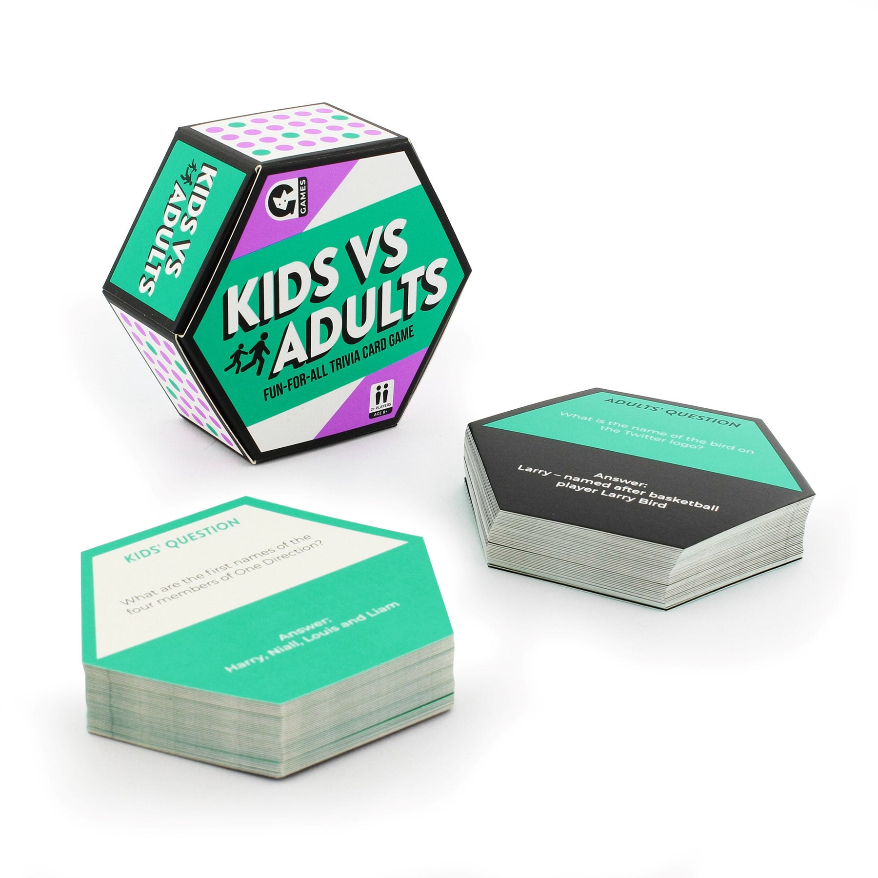 Ginger Fox Kids vs Adults Family Game