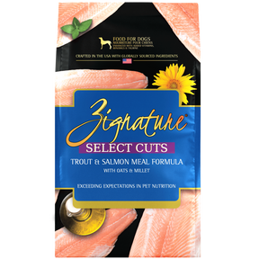 Zignature - Select Cuts Legume Free Trout & Salmon Meal Dog Food - Southern Agriculture 