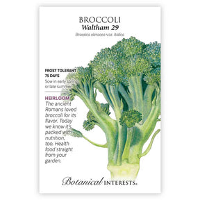 Botanical Interests, Inc. - Broccoli (classic) Waltham Seeds - Southern Agriculture 
